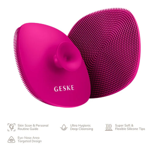 Geske Facial Brush 4 in 1 Magenta