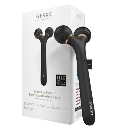 Geske Sonic Facial & Body Roller 4 in 1 Gray