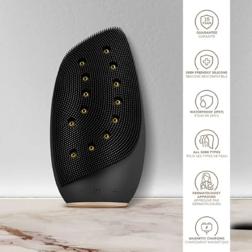 Geske Sonic Thermo Facial Brush & Face lifter 8 in 1 Gray