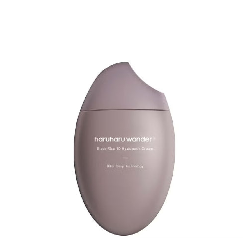 Cosmetic container with 'haruharu wonder' branding on a white background