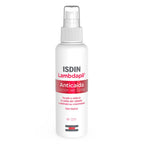 ISDIN Lambdapil hair loss treatment spray bottle on a white background
