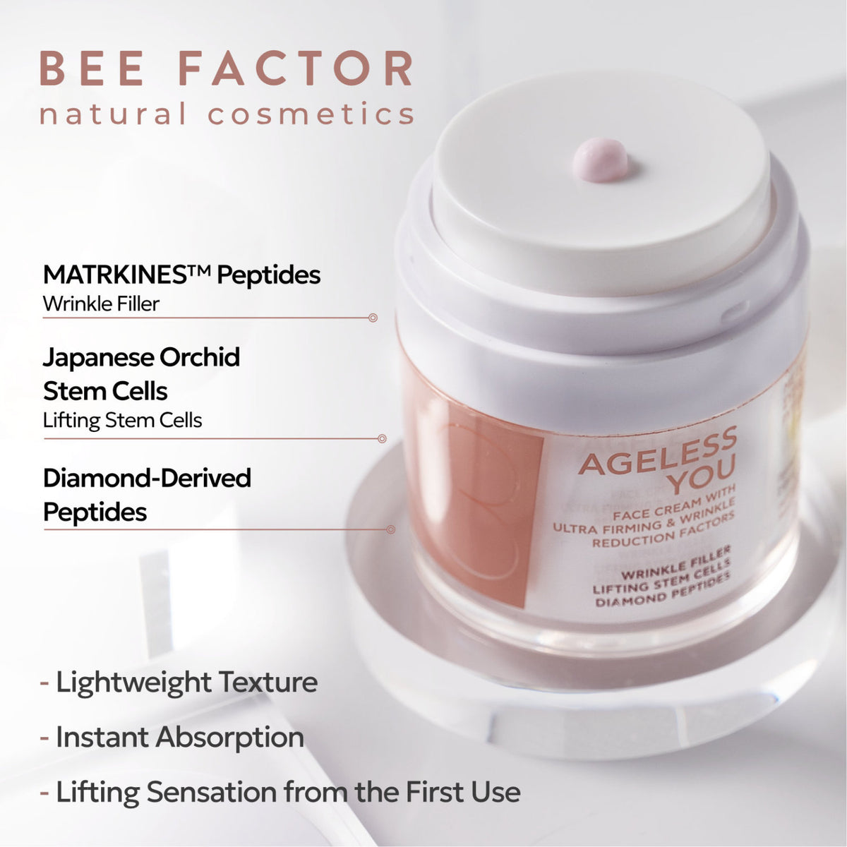 Bee Factor Natural Cosmetics Ageless You Face Cream 50 ml