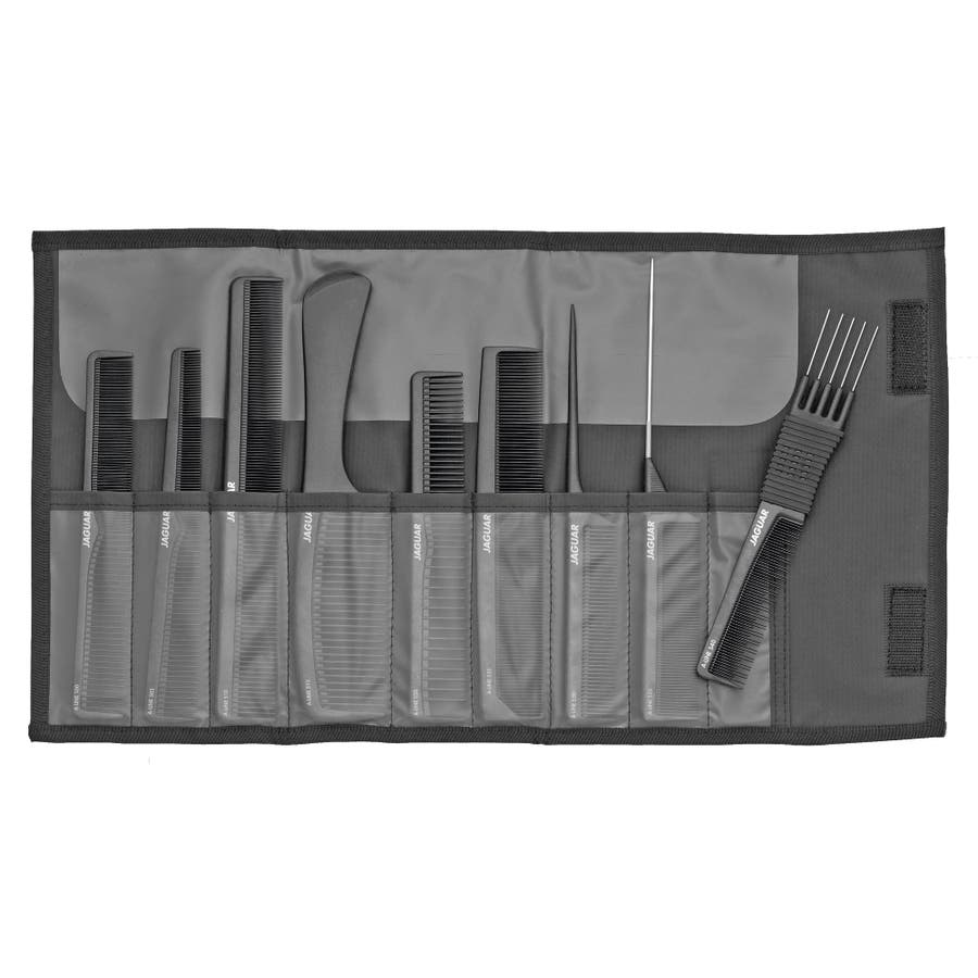 Jaguar Black A Line Hair Comb Set
