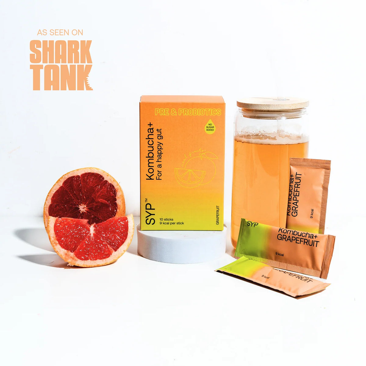 SYP Kombucha+ Grapefruit 10 sticks