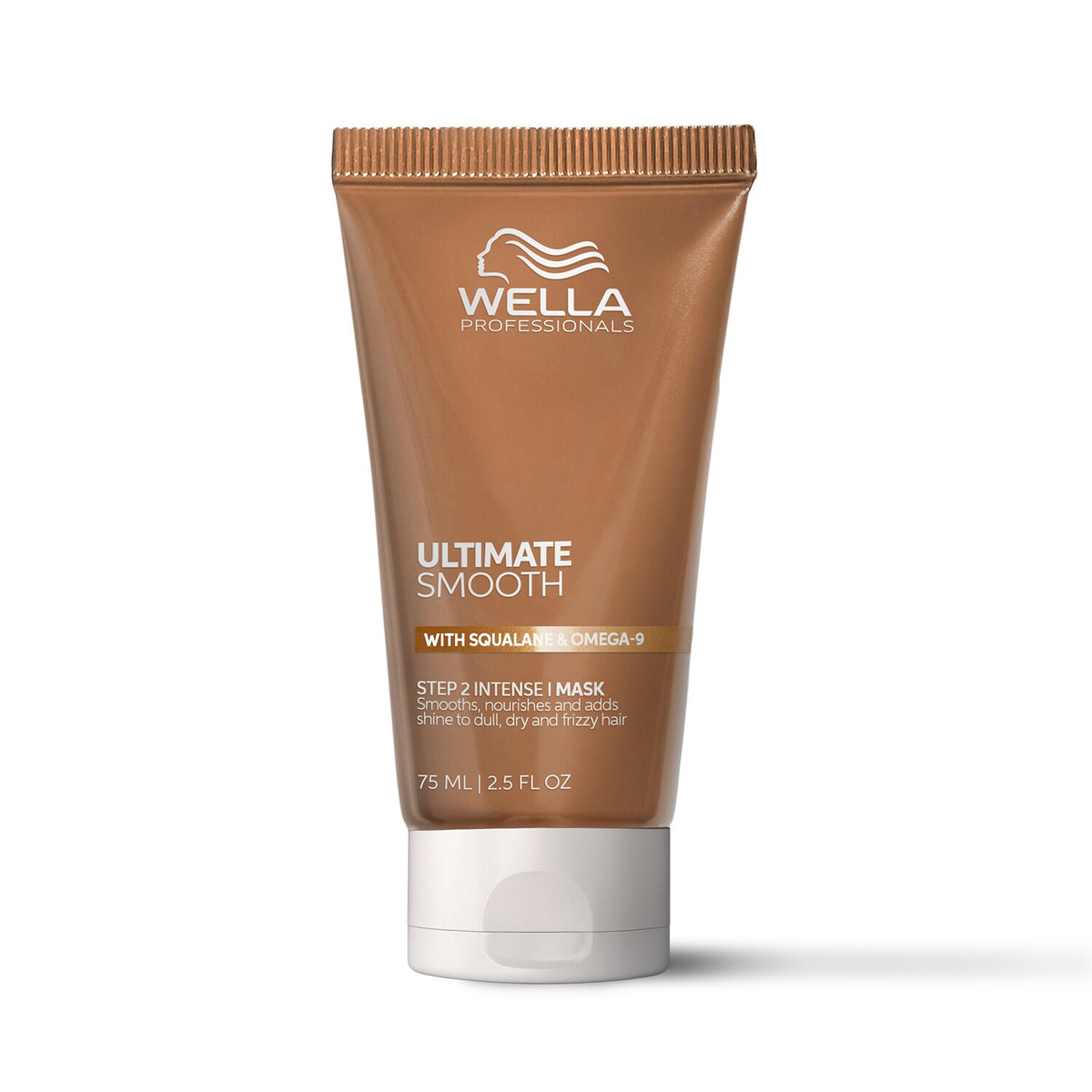 Wella Professionals Ultimate Smooth hair mask tube on a white background