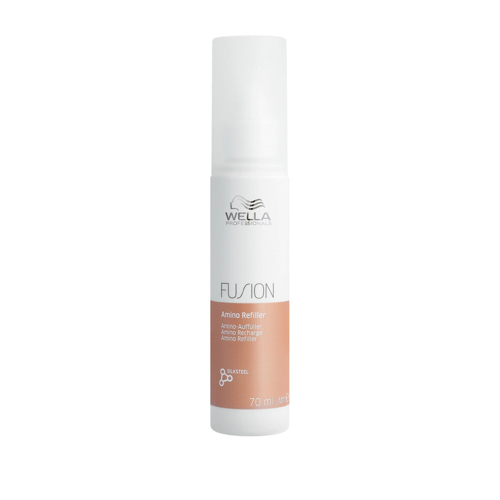 Wella Fusion hair product bottle on a white background