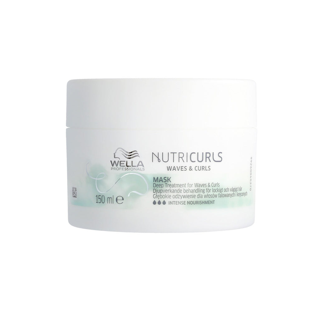Wella Nutricurls mask jar on a white background