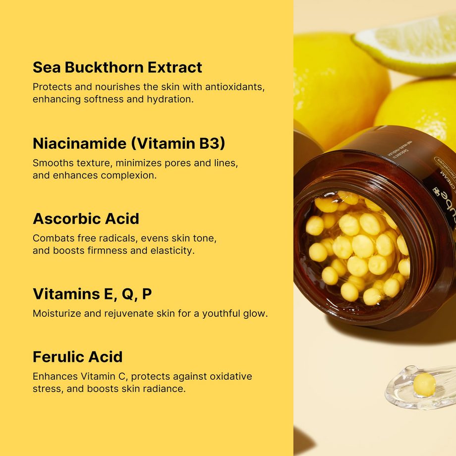 Medicube Deep Vita C Capsule Cream 50ml to reduce blemishes and freckles