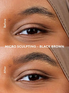 XLASH Micro-Sculpting Brow Pencil – Black Brown