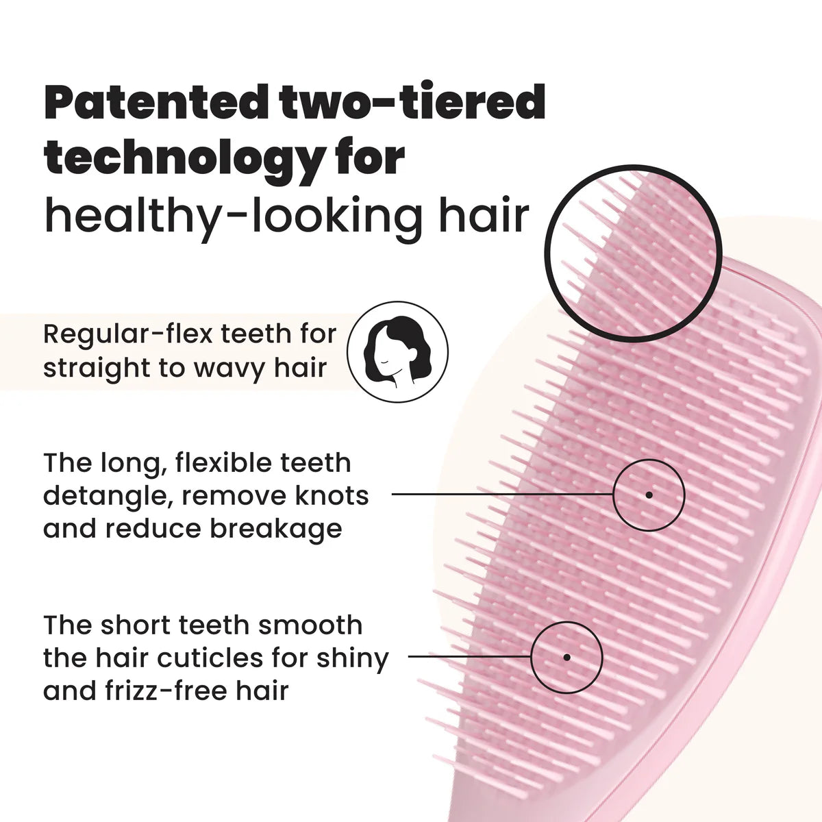 Tangle Teezer Detangling Hair Brush Pink
