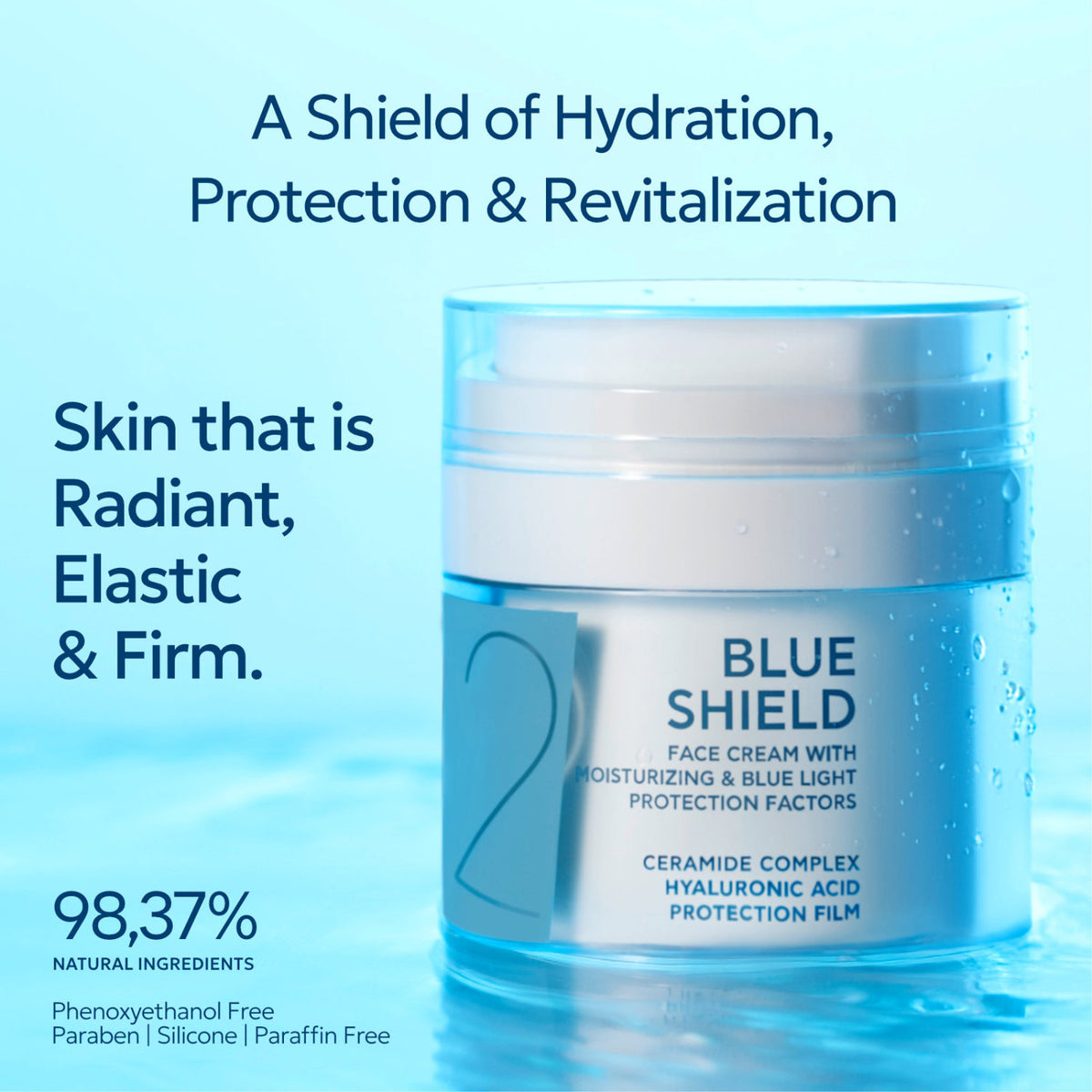 Bee Factor Natural Cosmetics Blue Shield Face Cream 50ml