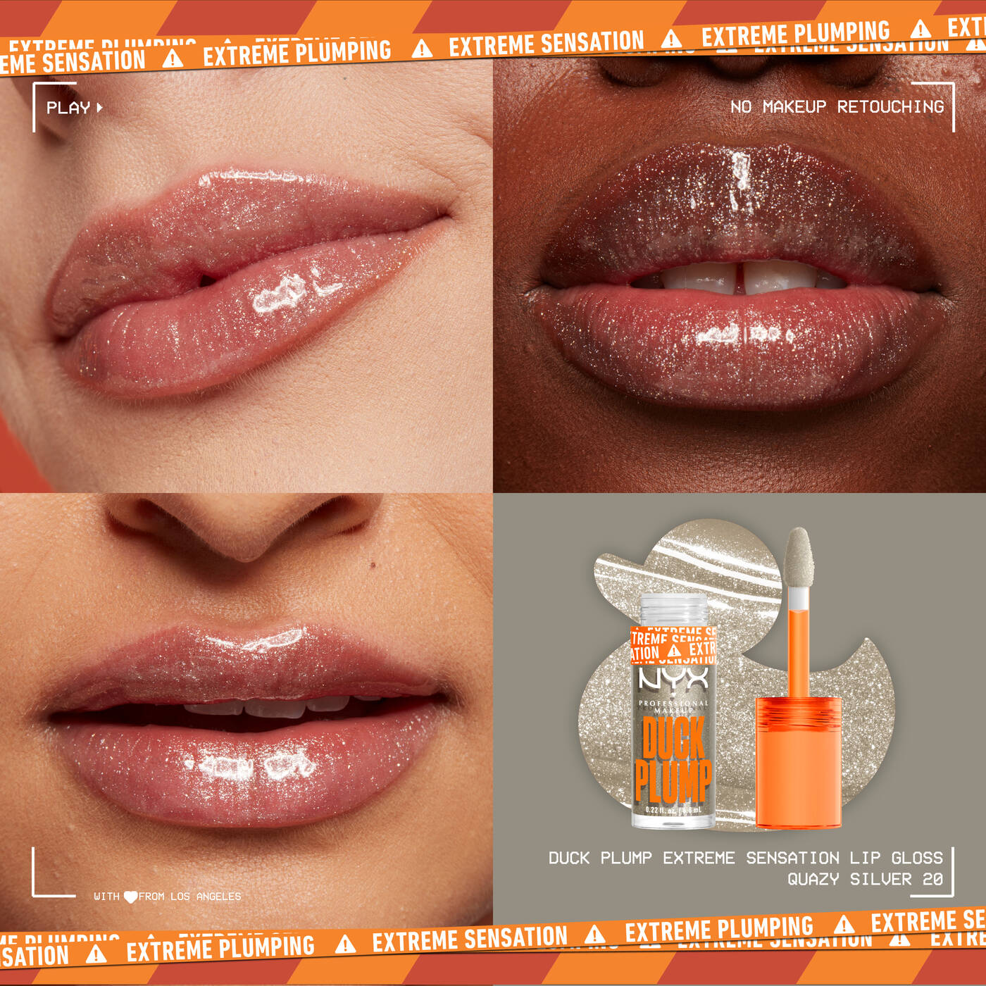 NYX Professional Makeup Lip Gloss – Quazy sliver