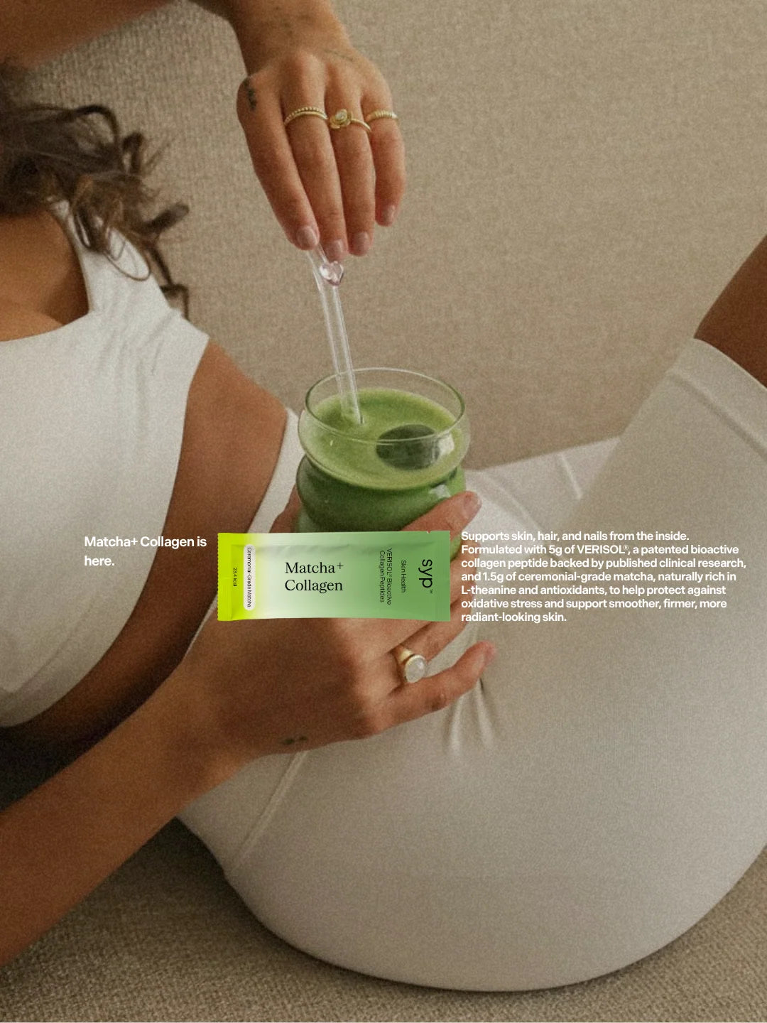 SYP Matcha + Collagen (10 sticks)
