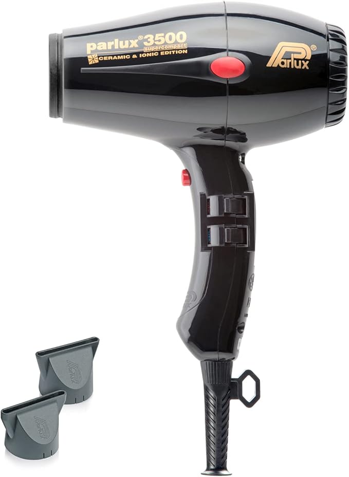 Parlux 3500 Ceramic & Ionic Black Hair Dryer