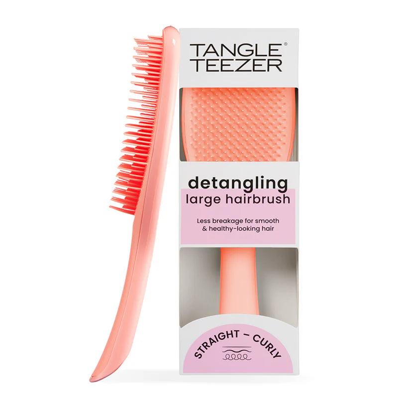 Tangle Teezer Detangling Large Hairbrush Peach Glow