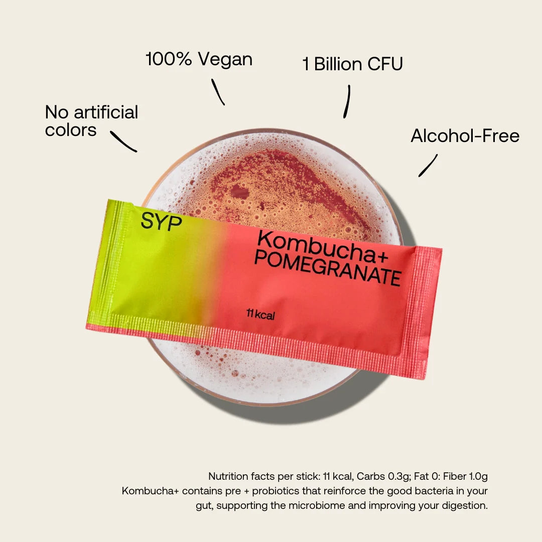 SYP Kombucha+ Pomegranate 10 sticks