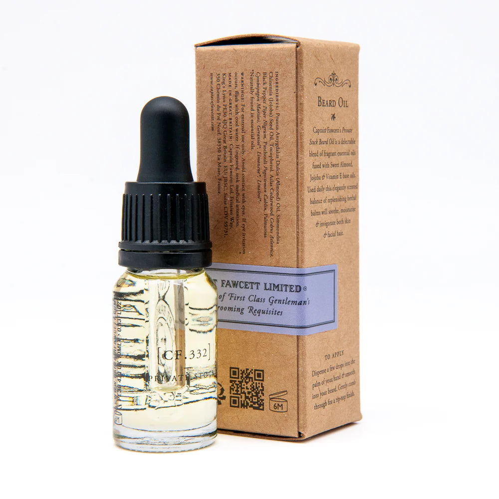 Captain Fawcett's Private Stock Beard Oil 10ml
