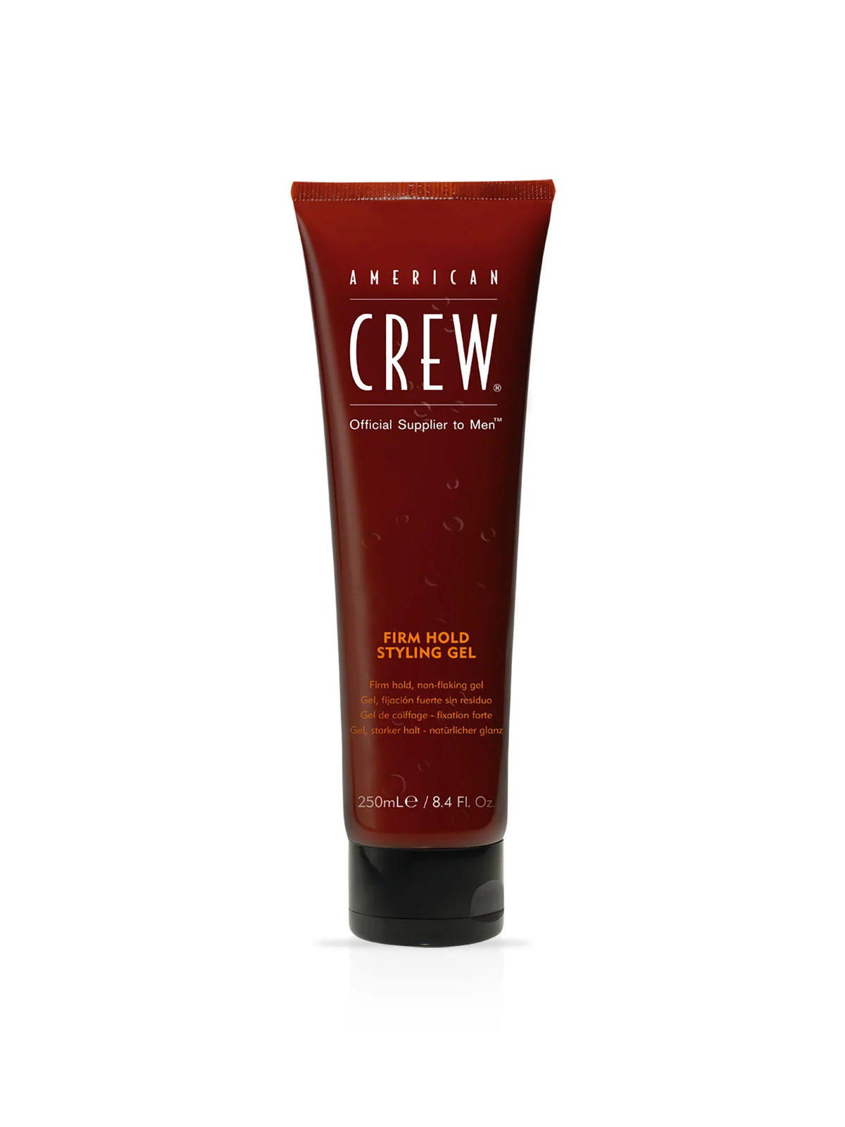 American Crew styling gel tube on a white background