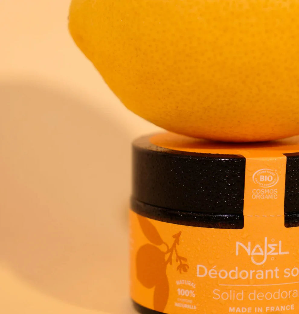 Najel Organic Solid Deodorant Mango Citrus 45g