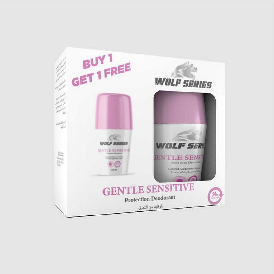 WOLF SERIES GENTLE SENSITIVE Protection deodorant 50ml