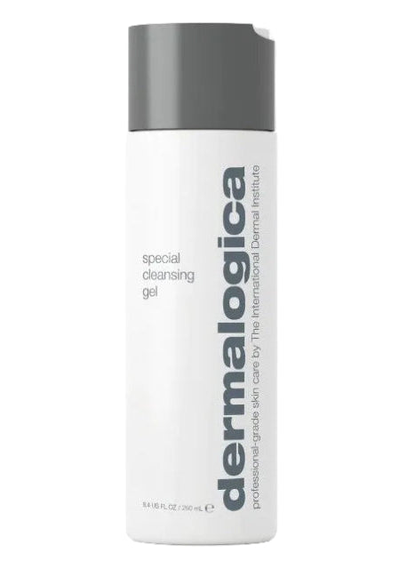 Dermalogica special cleansing gel bottle on a white background