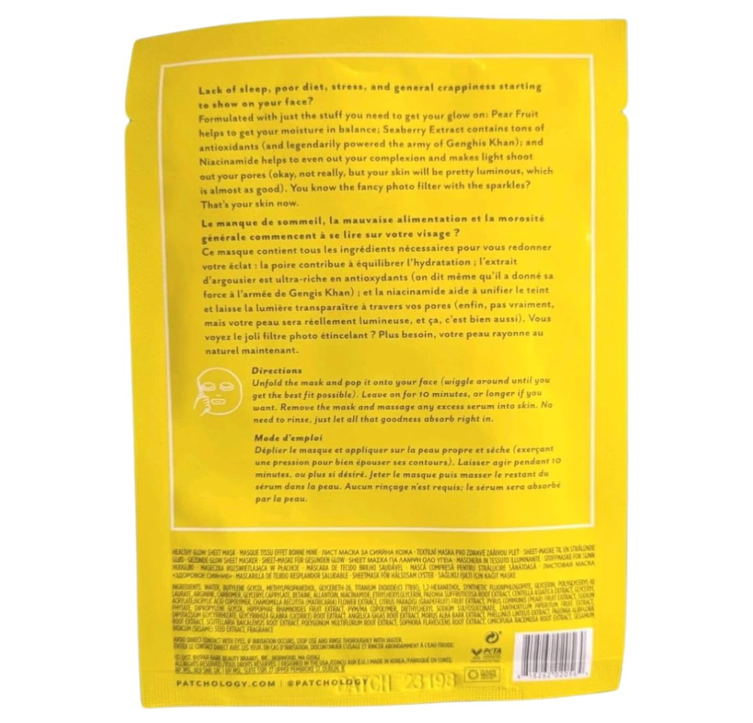 Patchology Moodmask Just Let It Glow 20ml