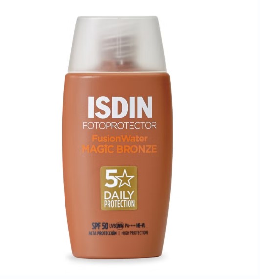 ISDIN FOTOPROTECTOR Fusion Water MAGIC Bronze SPF50 High Protection 50ml