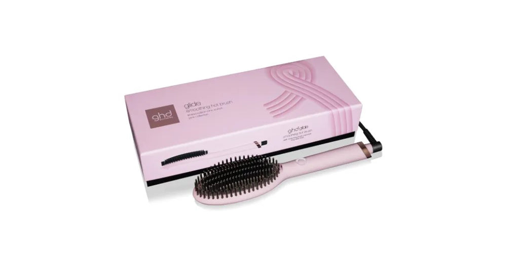 GHD Glide Smoothing Hot Brush Limited Pink Edition PINK Sorbet