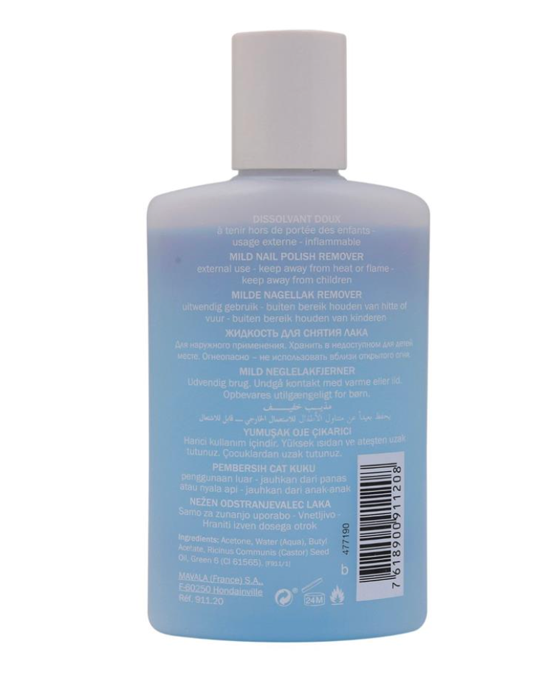 Mavala Mild Nail Polish Remover 100ml BLUE