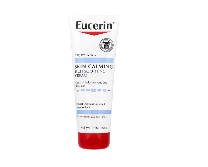 Eucerin Skin Calming Itch Soothing Cream for Dry & Itchy Skin 226g