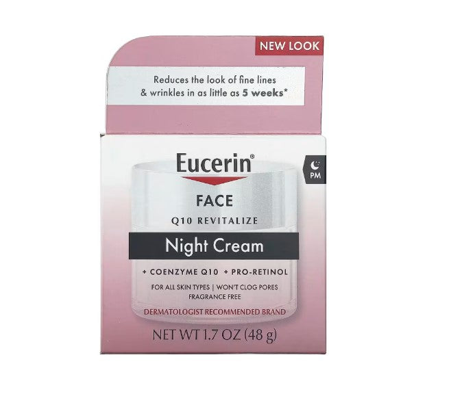 Eucerin Q10 Anti-Wrinkle Night Cream Enriched with Retinol - 48 gm