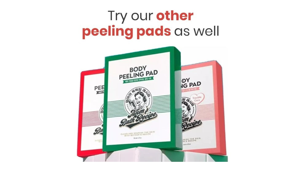 Mom's Bath Recipe - Body Peeling Pad - Strong Care 30ml 8 Sheets