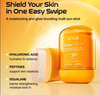 ANUA Invisible Glow Finish Sunscreen Stick SPF50+ PA++++ 18g