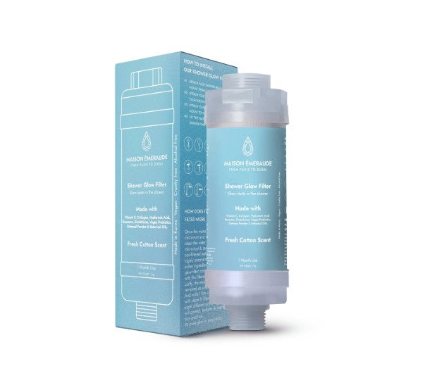 Maison Emeraude Shower Glow Filter Fresh Cotton