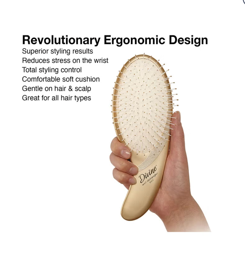 Olivia Garden Divine Revolutionary Ergonomic Design Hair Brush