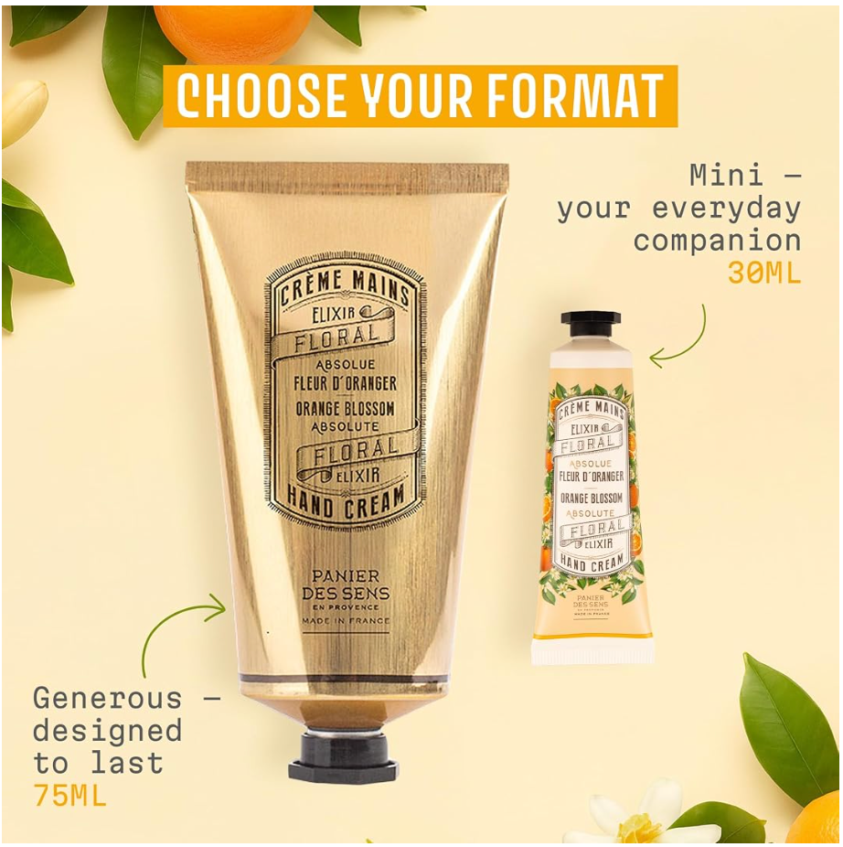 Panier Des Sens Absolute Hand Cream Orange Blossom 75ml