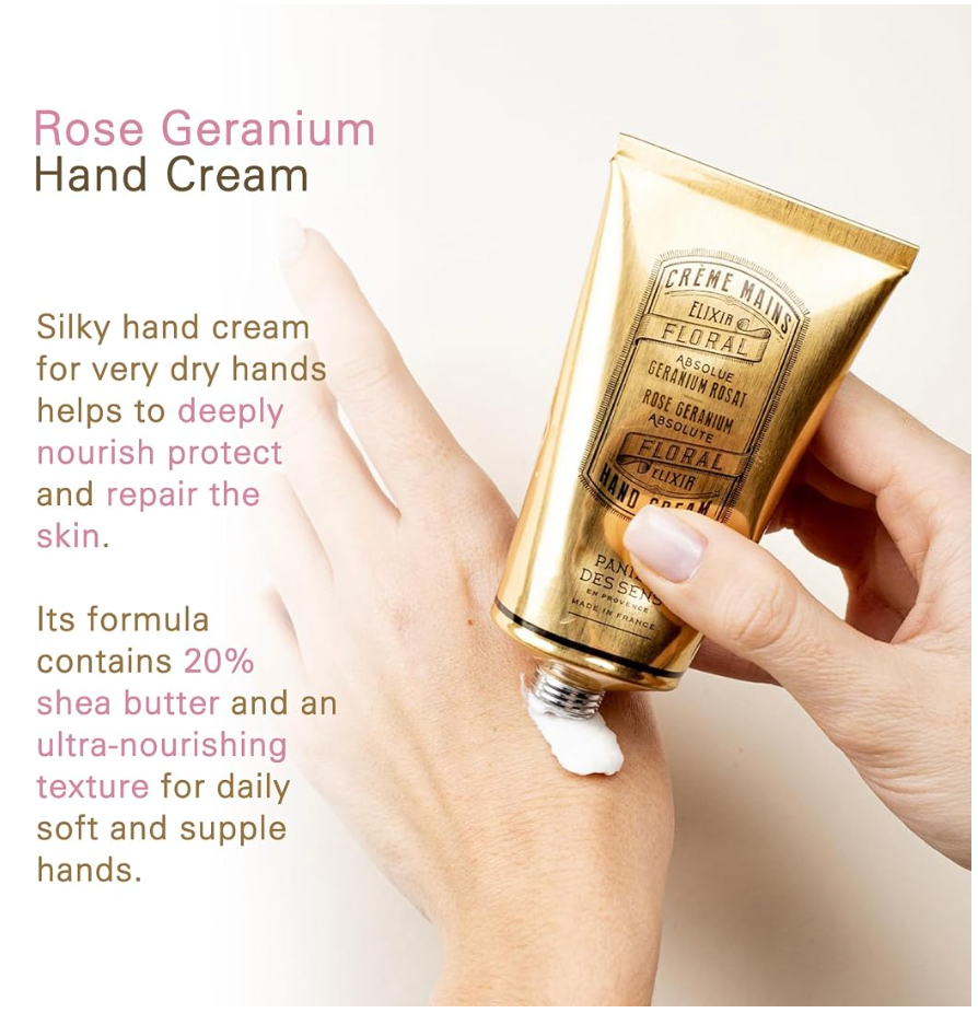 Panier Des Sens Absolute Hand Cream Rose Geranium 75ml