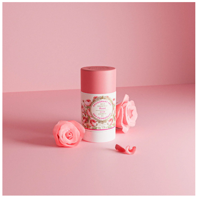 Panier Des Sens Deodorant for sensitive skin - Enchanting Rose 50g