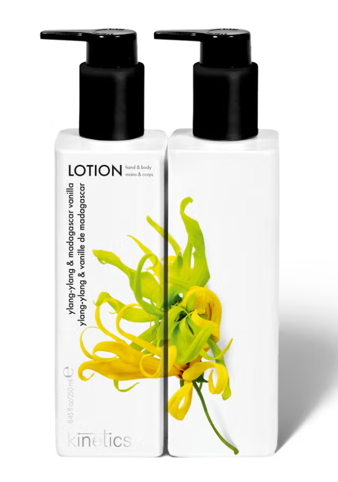 Kinetics Hand & Body Lotion 250ml | Ylang-Ylang & Madagascar Vanilla