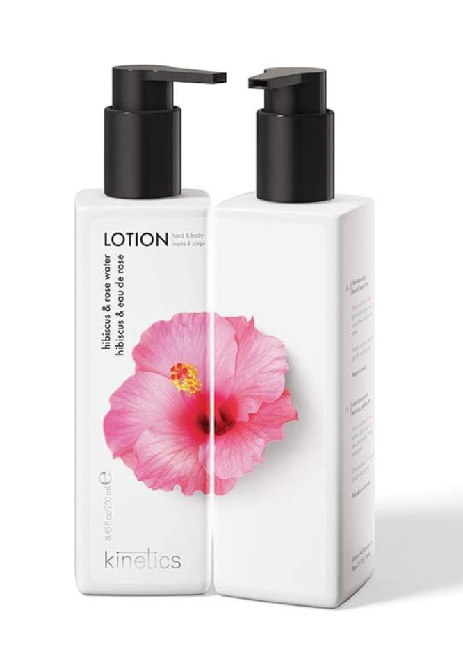 Kinetics Hand & Body Lotion 250ml | Hibiscus & Rose Water