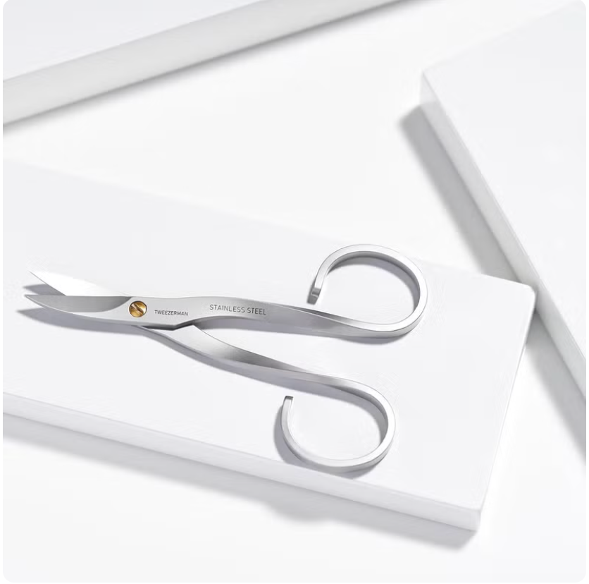 TWEEZERMAN STAINLESS STEEL NAIL SCISSORS