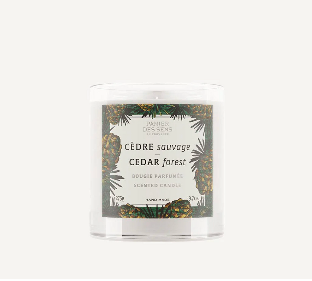 Panier Des Sens Scented candle vegetable wax - Cedar Forest