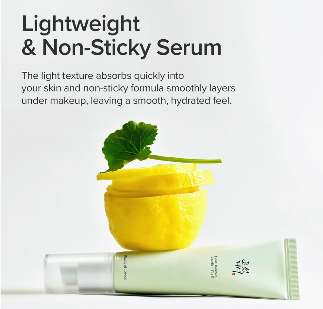 BEAUTY OF JOSEON Light On Serum: Centella + Vita C 30ML