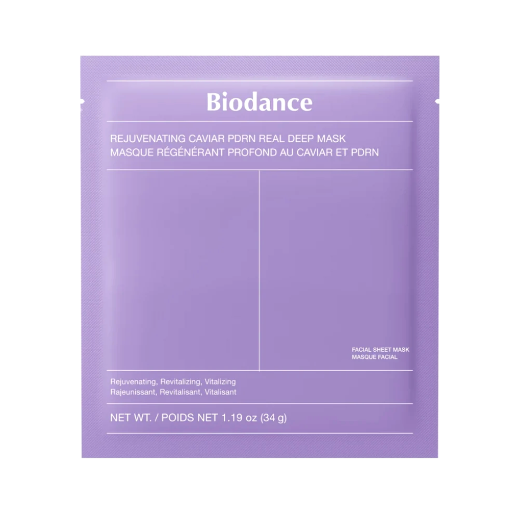 BIODANCE REJUVENATING CAVIAR PDRN REAL DEEP MASK 34G (4EA)