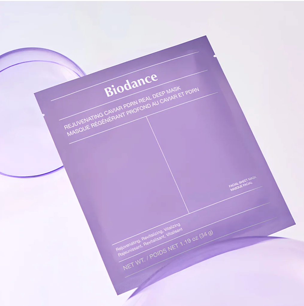 BIODANCE REJUVENATING CAVIAR PDRN REAL DEEP MASK 34G (4EA)
