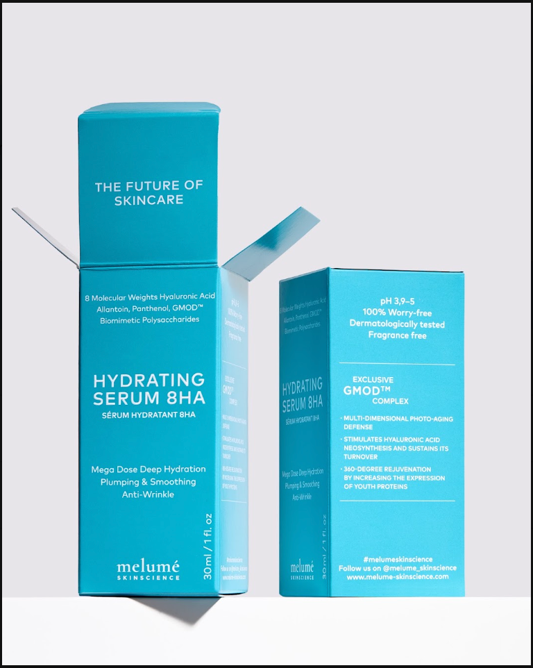 Melumé Skinscience Hydrating Serum 8HA.
