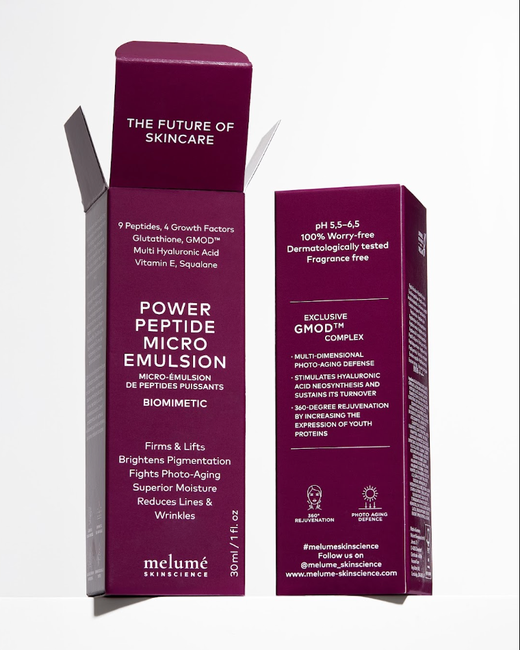 Melumé Skinscience Power Peptide Micro Emulsion 30ml