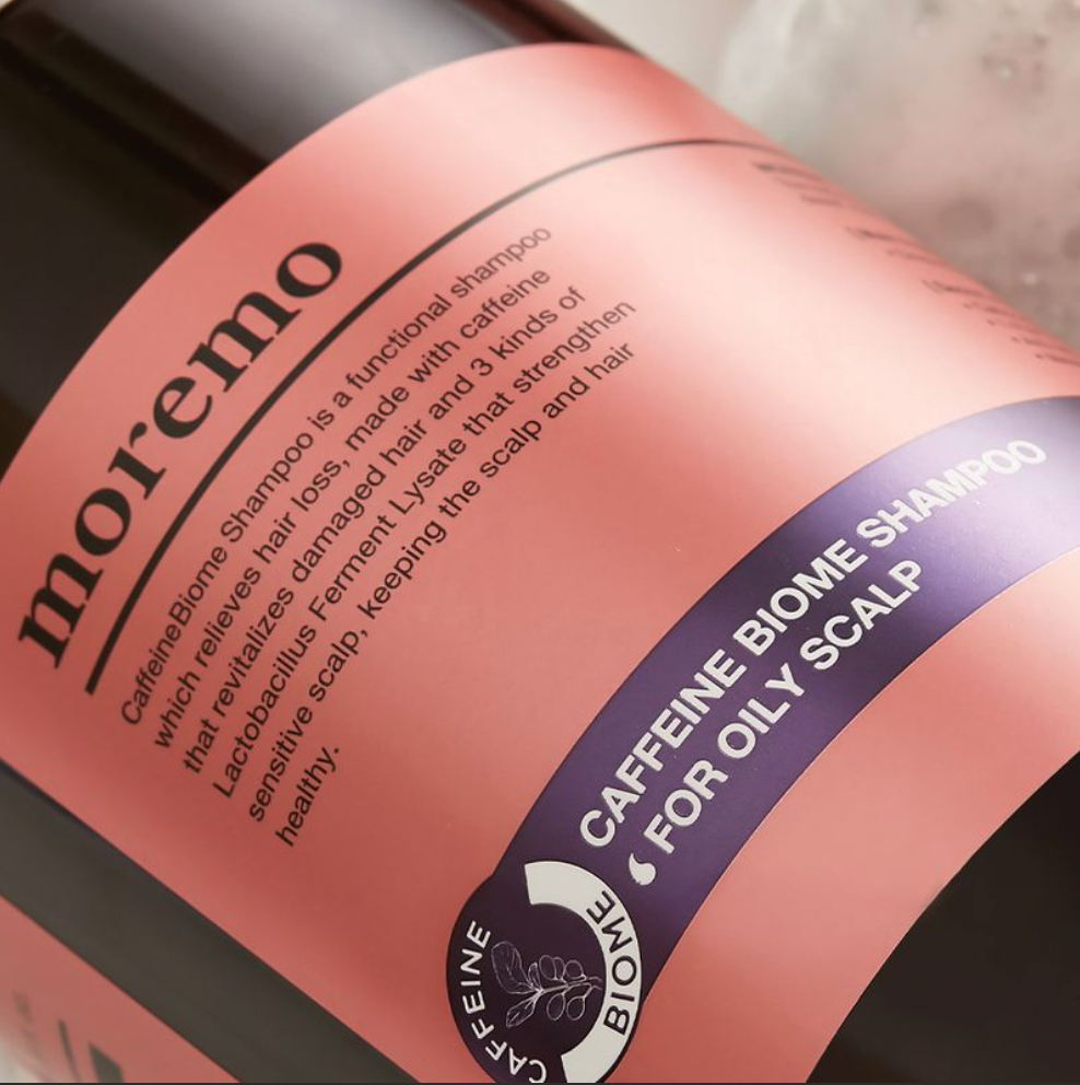 MOREMO Caffeine Biome Shampoo for Oily Scalp (500ml)