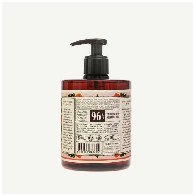 Panier Des Sens Absolute Liquid Marseille Soap Rose Geranium 500ml