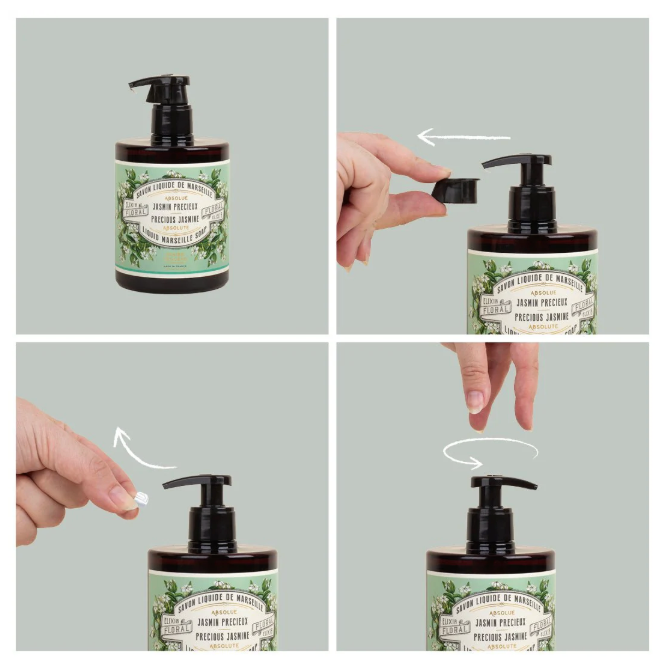 Panier Des Sens Absolute Liquid Marseille Soap Rose Geranium 500ml